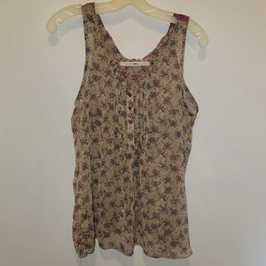 Gibson Taupe/Green/Mauve Shirt